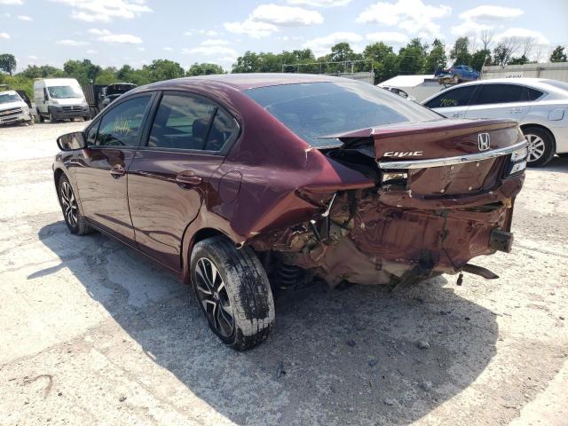 Photo 3 from auction – 2014 HONDA CIVIC EX with VIN 2HGFB2F81EH547845