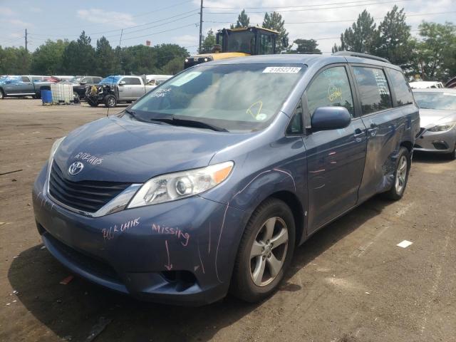 Photo 2 from auction – 2014 TOYOTA SIENNA LE with VIN 5TDKK3DC6ES519907
