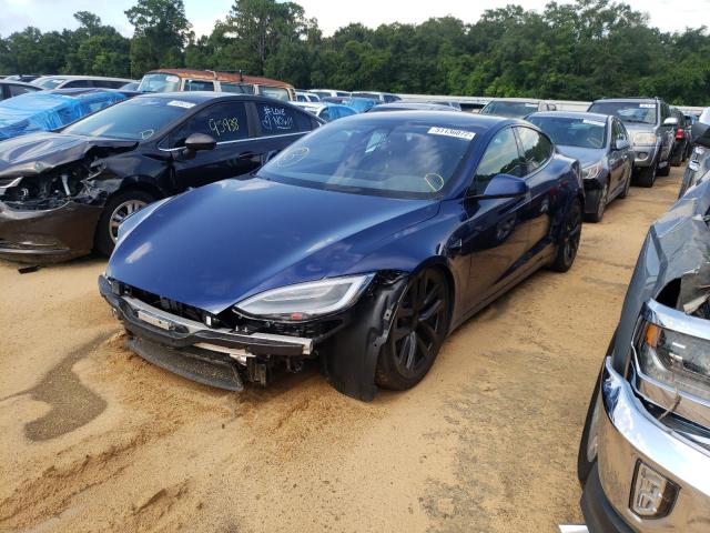 Photo 2 from auction – 2021 TESLA MODEL S with VIN 5YJSA1E62MF442326
