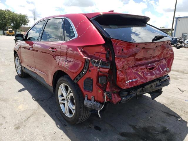 Photo 3 from auction – 2017 FORD EDGE TITAN with VIN 2FMPK3K95HBC11397