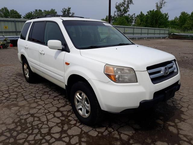 HONDA PILOT LX 2008 with VIN 5FNYF18108B501990 - Photo from auction