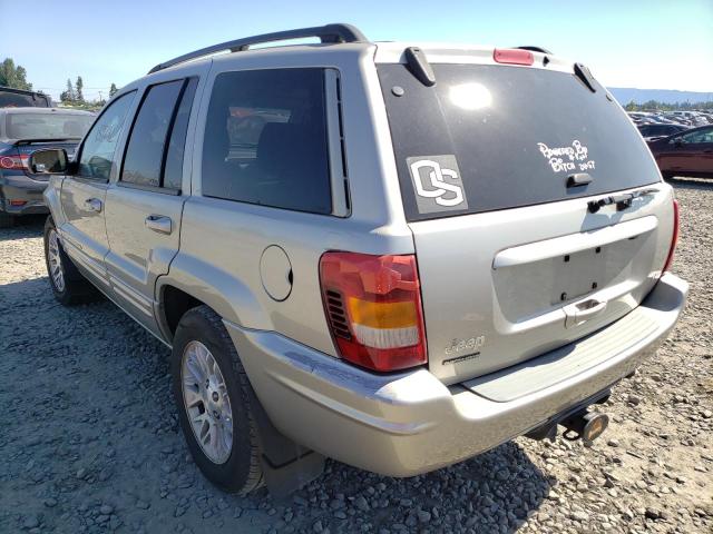 Photo 3 from auction – 2002 JEEP GRAND CHER with VIN 1J4GW58N62C327993