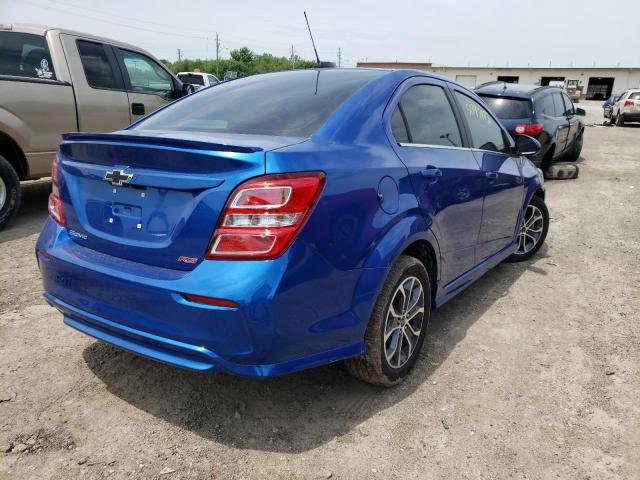 Photo 4 from auction – 2020 CHEVROLET SONIC LT with VIN 1G1JD5SB6L4144050