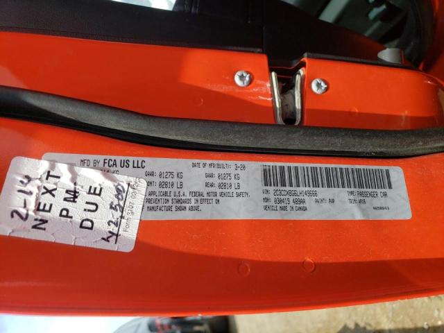Photo 10 from auction – 2020 DODGE CHARGER SX with VIN 2C3CDXBG6LH149666
