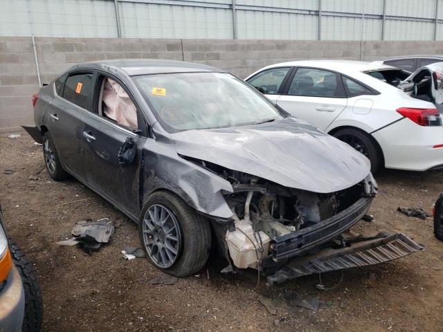 NISSAN SENTRA S 2017 with VIN 3N1AB7AP3HY286093 - Photo from auction