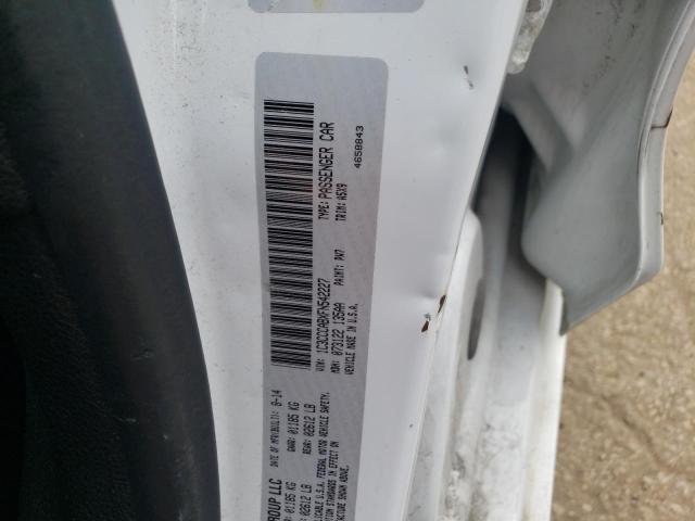 Photo 10 from auction – 2015 CHRYSLER 200 LIMITE with VIN 1C3CCCABXFN542227