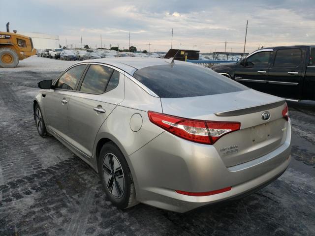 Photo 3 from auction – 2012 KIA OPTIMA HYB with VIN KNAGM4ADXC5031126