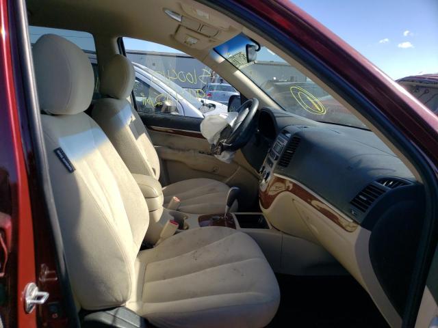 Photo 5 from auction – 2008 HYUNDAI SANTA FE G with VIN 5NMSG13D98H173388