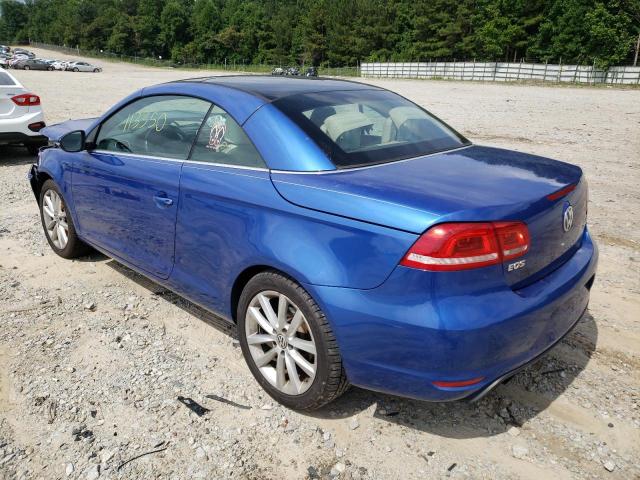 Photo 3 from auction – 2012 VOLKSWAGEN EOS KOMFOR with VIN WVWBW7AH8CV009881