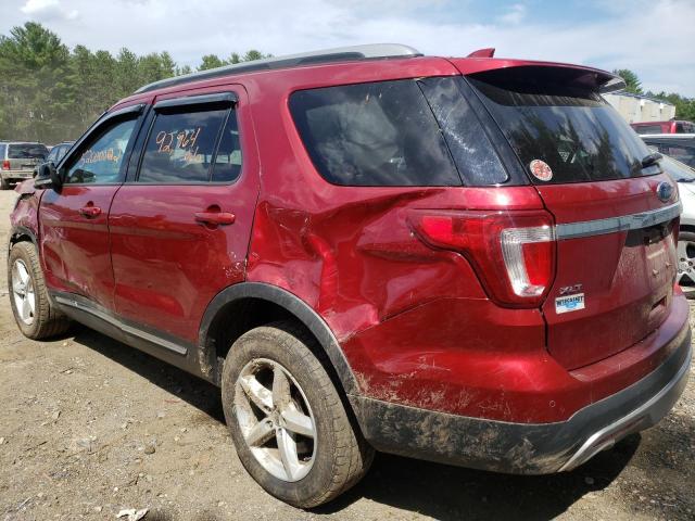 Photo 3 from auction – 2017 FORD EXPLORER X with VIN 1FM5K8D8XHGC48558