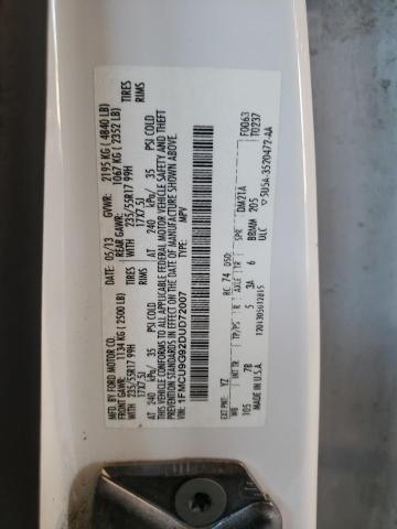 Photo 10 from auction – 2013 FORD ESCAPE SE with VIN 1FMCU9G92DUD72007
