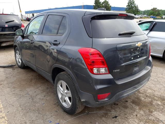 Photo 3 from auction – 2019 CHEVROLET TRAX LS with VIN 3GNCJKSB1KL340789