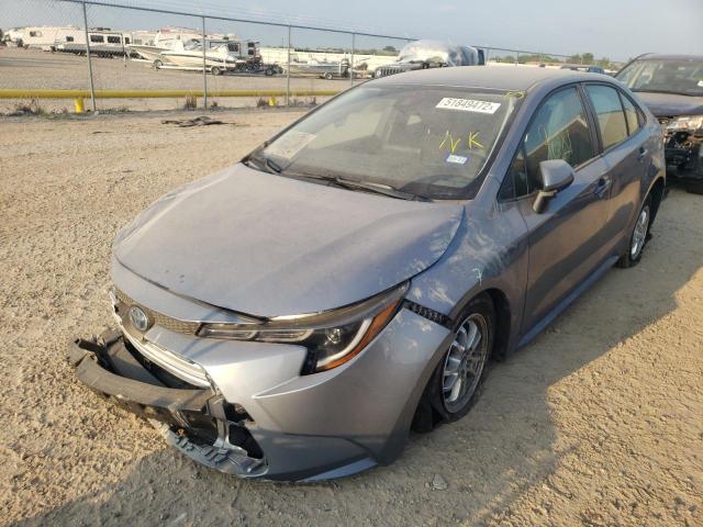Photo 2 from auction – 2022 TOYOTA COROLLA LE with VIN JTDEAMDEXNJ050079