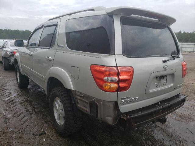 Photo 3 from auction – 2002 TOYOTA SEQUOIA LI with VIN 5TDBT48A42S116449