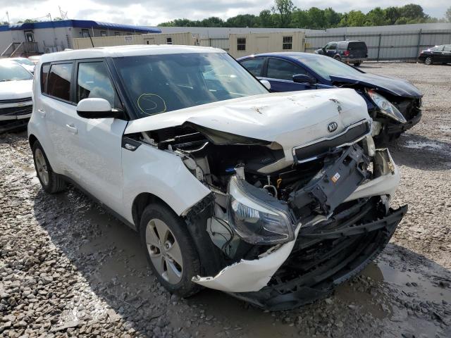 KIA SOUL 2014 with VIN KNDJN2A25E7033687 - Photo from auction