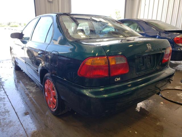 Photo 3 from auction – 2000 HONDA CIVIC BASE with VIN 2HGEJ6615YH553158