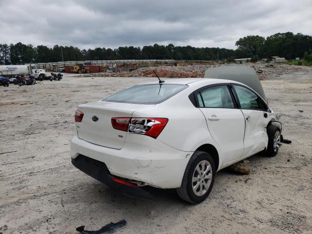 Photo 4 from auction – 2016 KIA RIO LX with VIN KNADM4A35G6634673