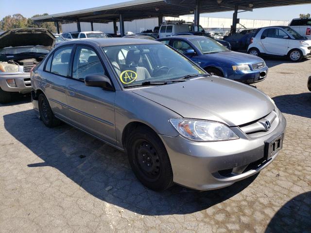 Photo 1 from auction – 2005 HONDA CIVIC LX with VIN JHMES16545S007570