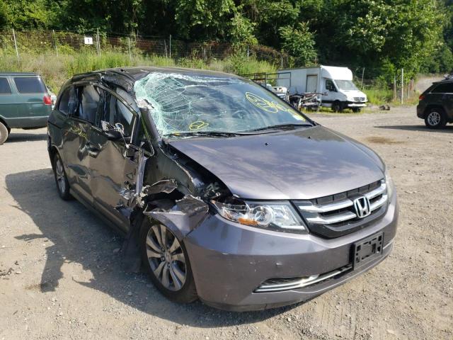 HONDA ODYSSEY EX 2016 with VIN 5FNRL5H46GB023085 - Photo from auction