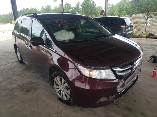 HONDA ODYSSEY EX 2014 with VIN 5FNRL5H61EB113615 - Photo from auction