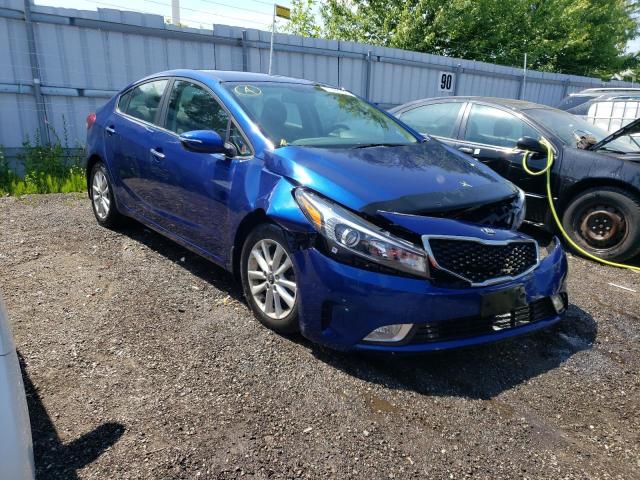 KIA FORTE EX 2017 with VIN 3KPFL4A84HE136700 - Photo from auction