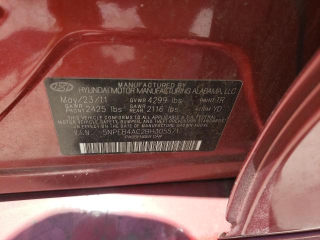 Photo 10 from auction – 2015 HYUNDAI SONATA GLS with VIN 5NPEB4AC2BH305571