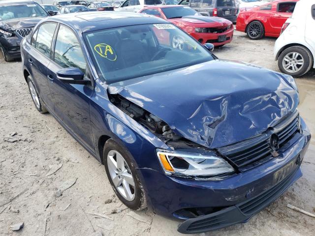 VOLKSWAGEN JETTA TDI 2012 with VIN 3VWLL7AJXCM004558 - Photo from auction
