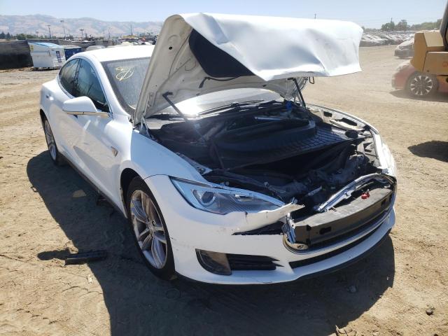 TESLA MODEL S 2014 with VIN 5YJSA1H18EFP35942 - Photo from auction