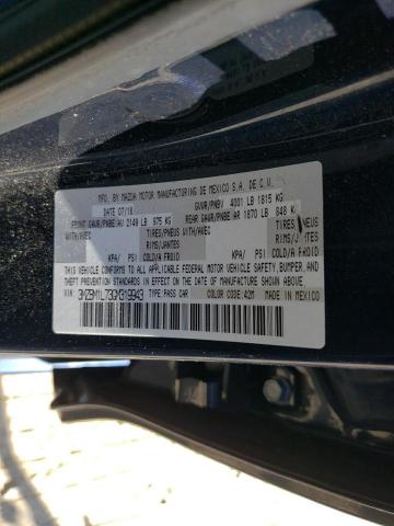 Photo 10 from auction – 2016 MAZDA 3 TOURING with VIN 3MZBM1L73GM319943