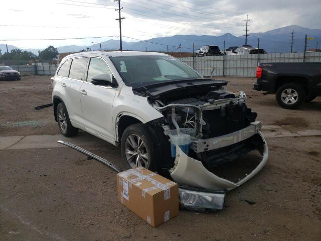 TOYOTA HIGHLANDER 2015 with VIN 5TDJKRFH4FS125265 - Photo from auction