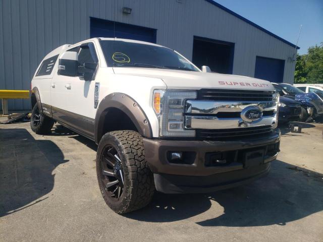 FORD F250 SUPER 2017 with VIN 1FT7W2BT4HEB20950 - Photo from auction