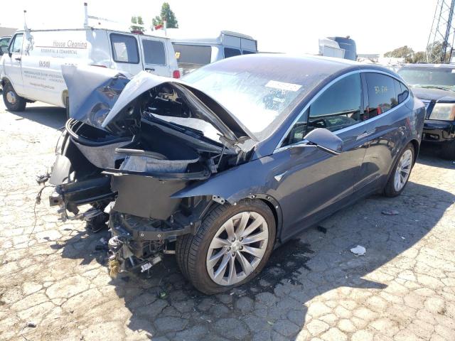 Photo 2 from auction – 2020 TESLA MODEL X with VIN 5YJXCBE2XLF247639