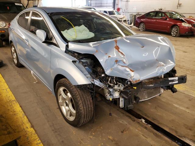 HYUNDAI ELANTRA GL 2012 with VIN KMHDH4AE4CU279263 - Photo from auction