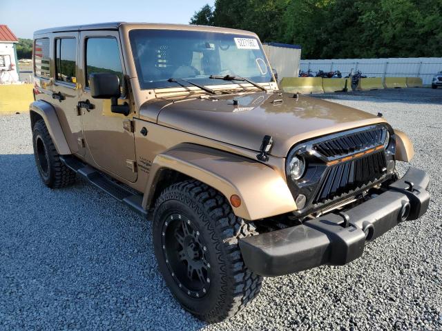 JEEP WRANGLER U 2015 with VIN 1C4BJWEG7FL617627 - Photo from auction