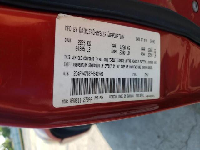 Photo 10 from auction – 2007 DODGE MAGNUM SE with VIN 2D4FV47T07H642701