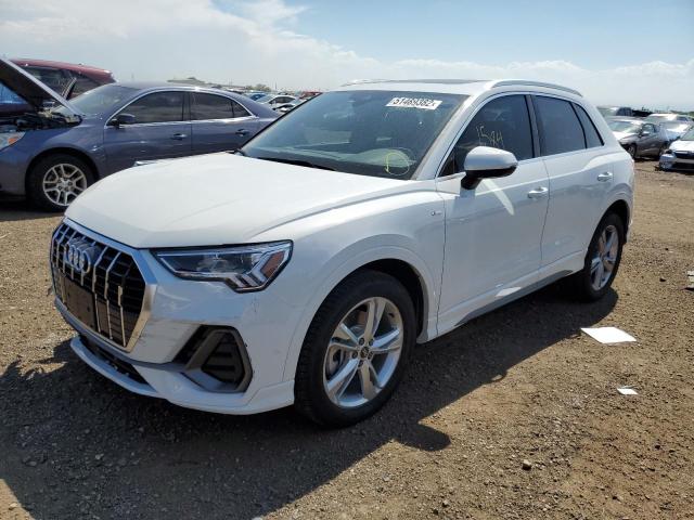 Photo 2 from auction – 2022 AUDI Q3 PREMIUM with VIN WA1EECF39N1067749