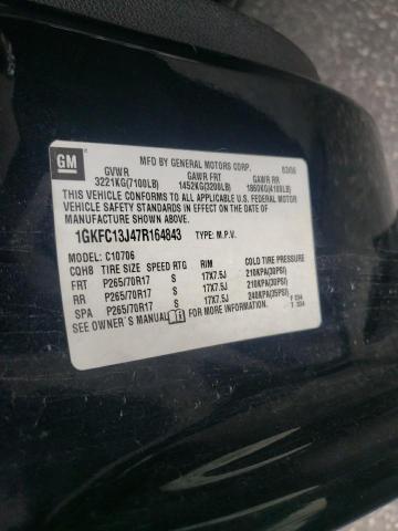 Photo 10 from auction – 2007 GMC YUKON with VIN 1GKFC13J47R164843