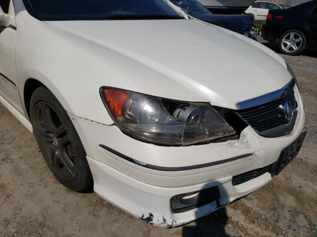 Photo 9 from auction – 2005 ACURA RL with VIN JH4KB16555C002553
