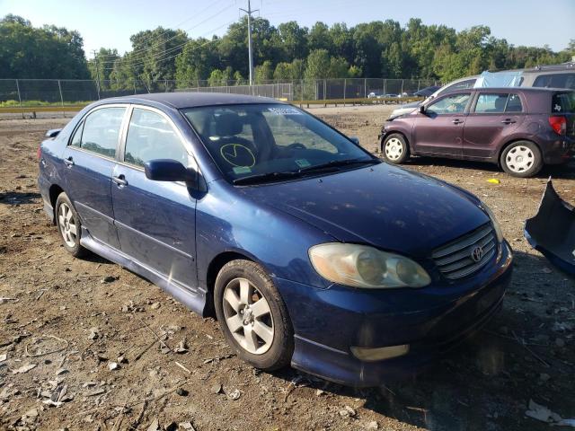 TOYOTA COROLLA CE 2003 with VIN 1NXBR32E63Z118670 - Photo from auction