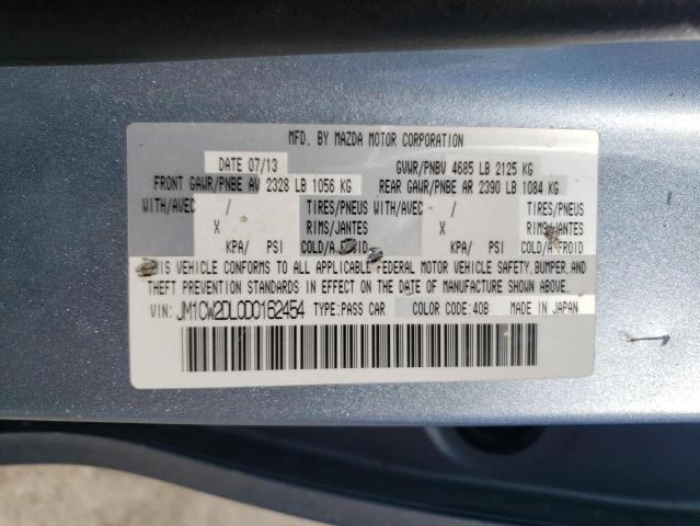 Photo 10 from auction – 2013 MAZDA 5 with VIN JM1CW2DL0D0162454