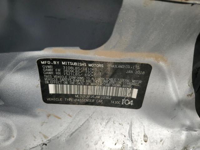 Photo 10 from auction – 2018 MITSUBISHI MIRAGE G4 with VIN ML32F3FJ5JHF10362