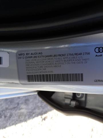 Photo 10 from auction – 2013 AUDI A6 PREMIUM with VIN WAUGGAFC8DN063595