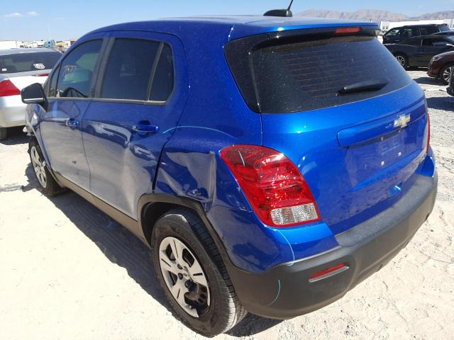 Photo 3 from auction – 2016 CHEVROLET TRAX LS with VIN KL7CJKSB4GB574066