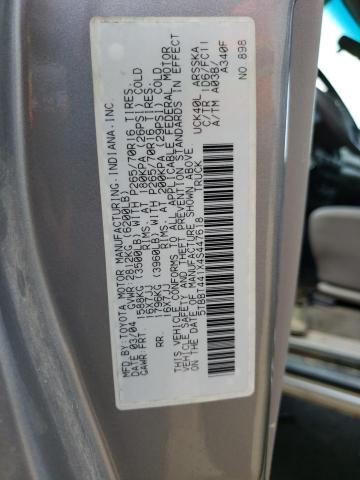 Photo 10 from auction – 2004 TOYOTA TUNDRA ACC with VIN 5TBBT441X4S447618