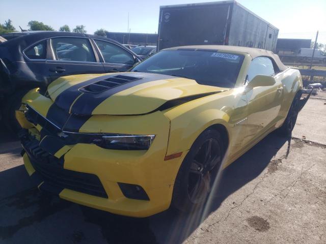 Photo 2 from auction – 2015 CHEVROLET CAMARO 2SS with VIN 2G1FK3DJ2F9273120