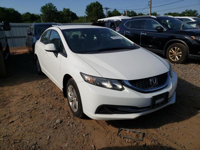 HONDA CIVIC LX 2013 with VIN 2HGFB2F59DH570018 - Photo from auction