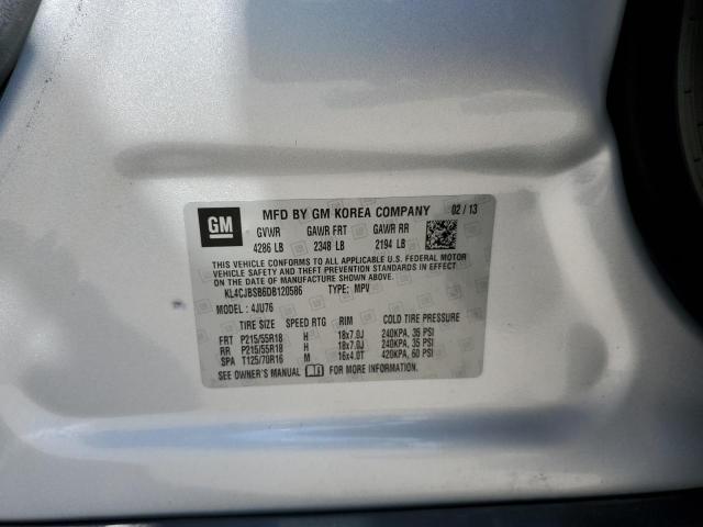 Photo 10 from auction – 2013 BUICK ENCORE CON with VIN KL4CJBSB6DB120586