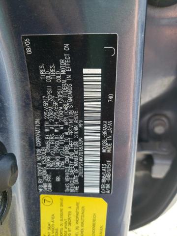 Photo 10 from auction – 2007 TOYOTA HIGHLANDER with VIN JTEEP21AX70187399