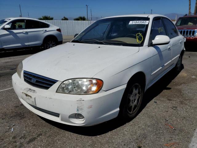 Photo 2 from auction – 2002 KIA SPECTRA BA with VIN KNAFB121525201279