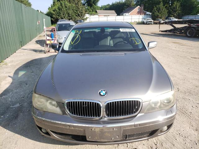 Photo 9 from auction – 2006 BMW 750 LI with VIN WBAHN83576DT34003